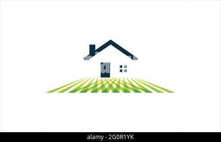 Concept Farm House logo icône symbole d'illustration vectorielle Illustration de Vecteur