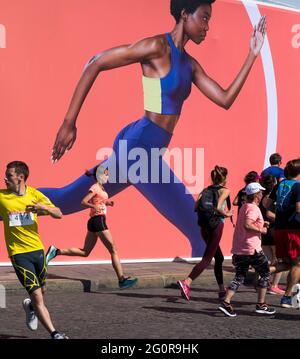 FRANCE. PARIS (8ÈME ARRONDISSEMENT). JOURNÉE OLYMPIQUE, PLACE DE LA CONCORDE, 23 JUIN 2019 Banque D'Images