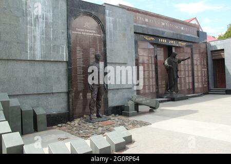 Le Mémorial de la gloire au Mémorial de la gloire à Tiraspol, Moldavie, Transnistrie Banque D'Images