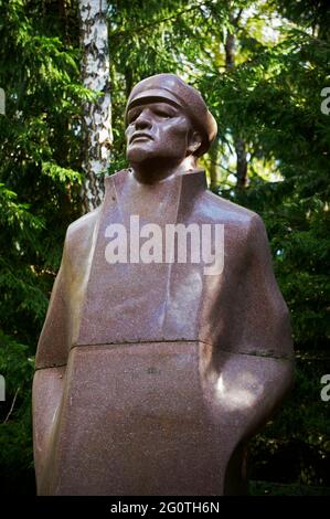 Lituanie (pays baltes), région d'Alytus, ville de Druskininkai, Parc Gruto, le monde de Staline, Joseph Staline (21 décembre 1879 - 5 mars 1953) Banque D'Images