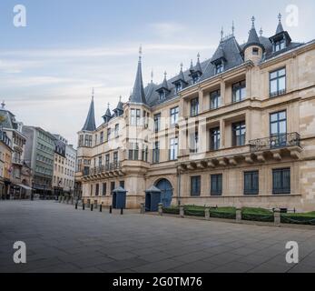 Palais grand-ducal - ville de Luxembourg, Luxembourg Banque D'Images