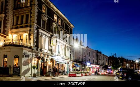 Regents Park Road Primrose Hill Londres Royaume-Uni Banque D'Images