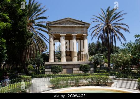 Monument à Sir Alexander ball Banque D'Images