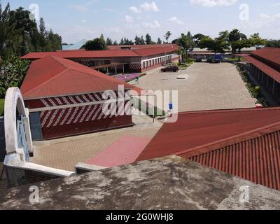 L'école secondaire catholique de Saint-Aloys au Rwanda accueille plus de 1,000 élèves âgés de 12 à 20 ans à Rwamagana Banque D'Images