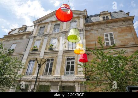 Place de Grevenbroich, Saint-Chamond, Loire, France Banque D'Images