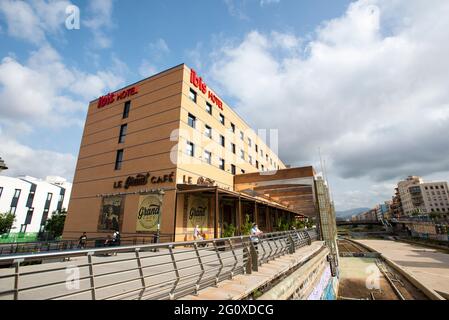 Hôtel Ibis à Malaga Banque D'Images