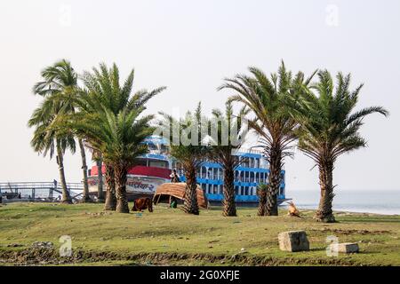 Hatiya, Bangladesh : l'île de Hatiya - le pays de la paix Banque D'Images