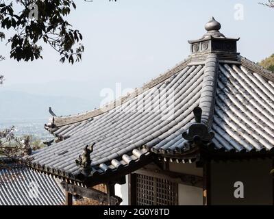 Sur les terrains de Kirihataji, temple numéro 10 du pèlerinage de Shikoku Banque D'Images