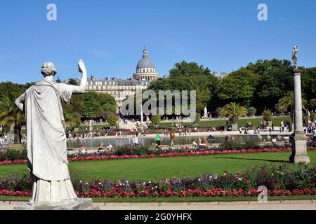 FRANCE. PARIS (75) JARDIN DU LUXEMBOURG Banque D'Images