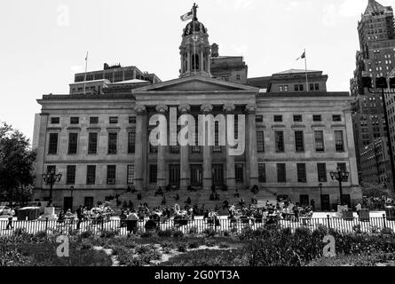 Borough Hall, Brooklyn, New York, États-Unis Banque D'Images