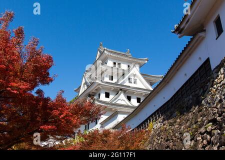 Tourisme japonais, châteaux, Gujo, Gifu Banque D'Images