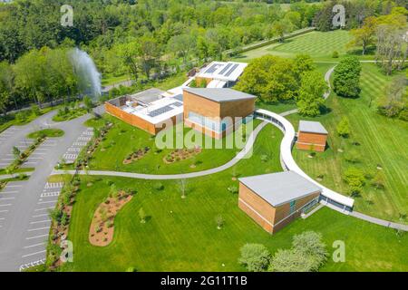 Linde Center for Music and Learning, Tanglewood, Boston Symphony Orchestra, Lenox, Massachusetts Banque D'Images