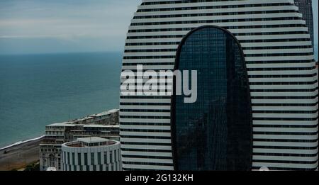 22 MAI 2021, BATUMI, GÉORGIE : architecture du nouveau boulevard de Batumi, Géorgie Banque D'Images