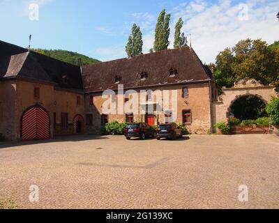 Château de Namedy (Andernach, Rhénanie-Palatinat, Allemagne) Banque D'Images