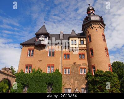 Château de Namedy (Andernach, Rhénanie-Palatinat, Allemagne) Banque D'Images