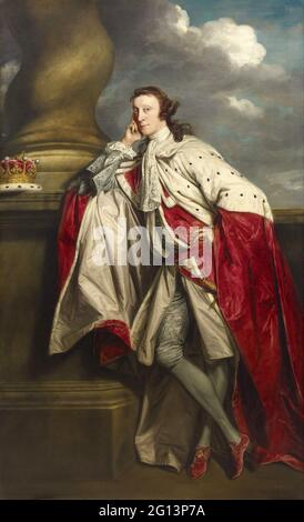 Sir Joshua Reynolds - James Maitland 7e comte de Lauderdale Banque D'Images