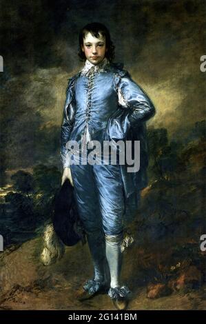 Thomas Gainsborough - le Blue Boy Banque D'Images