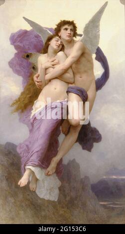 William-Adolphe Bouguereau (1825-1905) - Abduction psyché 1895 Banque D'Images