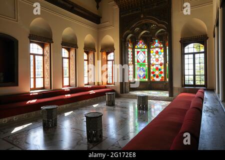 Château Beit Eddine Banque D'Images