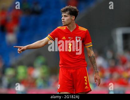 Cardiff, pays de Galles, 5 juin 2021. NECO Williams du pays de Galles lors du match international de football au Cardiff City Stadium, Cardiff. Le crédit photo doit être lu : Darren Staples / Sportimage Banque D'Images