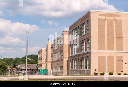 Dickson Preparatory STEAM Academy, une école du Woodland Hills School District, Swissvale, Pennsylvanie, États-Unis Banque D'Images