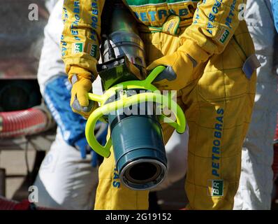 Circuito de Catalunya près de Montmelo Espagne 28.2.-2.3.2002, Motorsport: Essai d'hiver de formule 1 - injecteur de carburant Banque D'Images