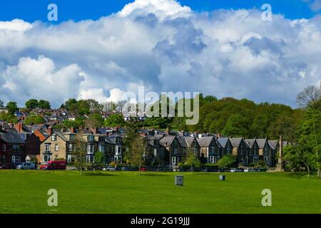 Endcliffe Park en été à Sheffield, dans le Yorkshire du Sud, au nord de l'Angleterre, au Royaume-Uni Banque D'Images