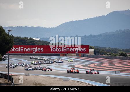 Le Castellet, France. 06e juin 2021. Pendant les 2021 4 heures du Castellet, 3e tour de la série européenne le Mans 2021, du 04 au 06 juin 2021 sur le circuit Paul Ricard, au Castellet, France - photo Germain Hazard/DPPI/LiveMedia crédit: Agence photo indépendante/Alay Live News Banque D'Images