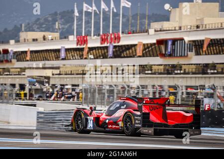 Le Castellet, France. 06e juin 2021. 34 Salih Yoluc (TUR), Charlie Eastwood (IRL), Harry Tincknell (GBR), Oreca 07 - Gibson RACING TEAM TURKEY, action pendant les 2021 4 heures du Castellet, 3e tour de la série européenne le Mans 2021, du 04 au 06 juin 2021 sur le circuit Paul Ricard, au Castellet, France - photo Francois Flamand/DPPI/LiveMedia crédit: Agence photo indépendante/Alamy Live News Banque D'Images