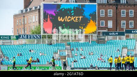 Londres, Royaume-Uni. 05e juin 2021. 1ère partie - tempête de l'Ouest en chauve-souris étoiles du Sud-est v tempête de l'Ouest - Trophée Rachael Heyhoe Flint crédit: SPP Sport Press photo. /Alamy Live News Banque D'Images