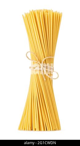 Tas de spaghetti Banque D'Images