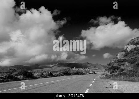 Irish Road, Molls Gap, comté de Kerry - John Gollop Banque D'Images