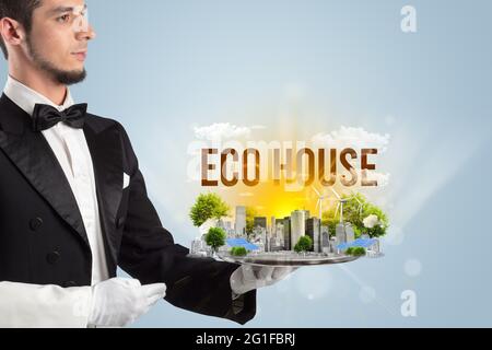 Concept éco-urbain pour serveur