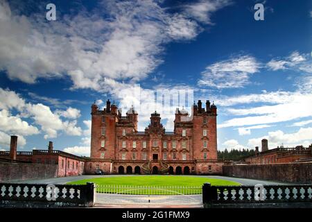 Château de Drumlanrig, Château, Château Renaissance, Clan Douglas, comte de Queensberry, Duc de Queensberry, Dukes de Buckeleuch, Thornhill, Dumfries et Banque D'Images