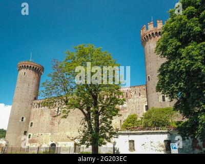 Ivrea, Italie, juin 5 2021 - le château site de l'unesco Banque D'Images