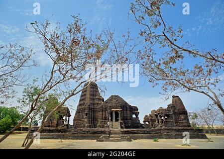 16 avril 2009 Temple Gondeschwar le temple Gondes«vara Shiva est construit dans le style Bhumija à Sinnar près de Nashik Maharashtra Inde Banque D'Images