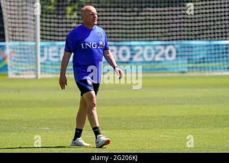 ZEIST, PAYS-BAS - JUIN 7: Entraîneur conditionnel René Wormhoudt des pays-Bas pendant la session de formation des pays-Bas au campus de KNVB le 7 juin 2021 à Zeist, pays-Bas (photo de Jeroen Meuwsen/Orange Pictures) crédit: Orange pics BV/Alay Live News Banque D'Images