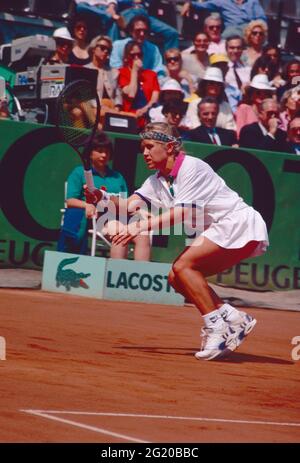 Joueur de tennis sud-africain Amanda Coetzer, Italien Open 1992 Banque D'Images