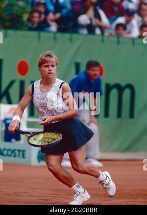 Joueur de tennis sud-africain Amanda Coetzer, années 1990 Banque D'Images