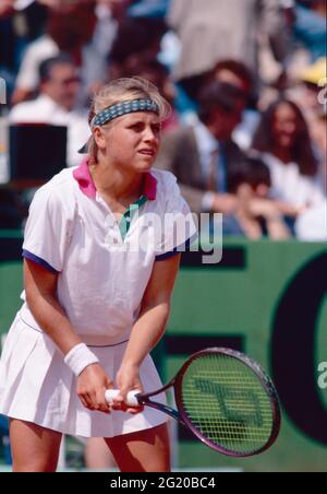 Joueur de tennis sud-africain Amanda Coetzer, Italien Open 1992 Banque D'Images