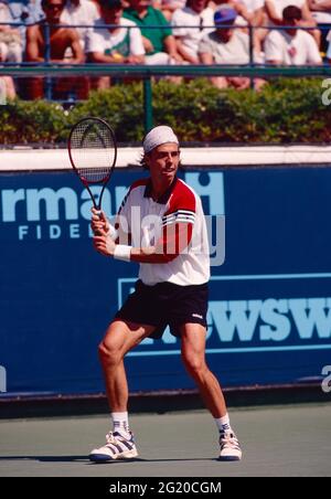 Joueur de tennis espagnol Francisco Clavet, années 1990 Banque D'Images