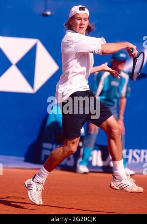 Guillermo Coria, joueur de tennis argentin, années 2000 Banque D'Images