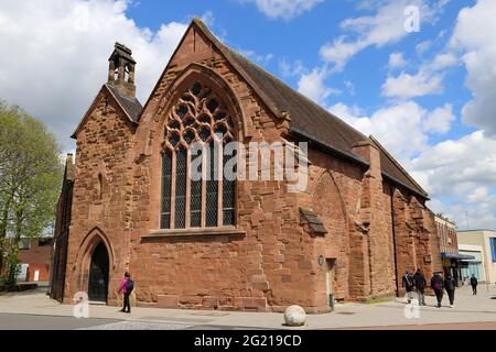 Old Grammar School (anciennement Hospital of St John Chapel), Hales Street, centre-ville, Coventry, West Midlands, Angleterre, Grande-Bretagne, Royaume-Uni, Europe Banque D'Images