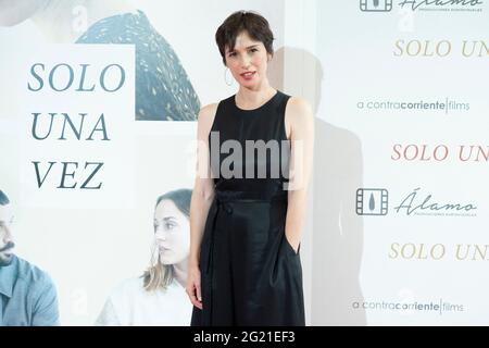 Madrid, Espagne. 07e juin 2021. Ariadna Gil assiste à une photo du film Solo una vez première à Madrid. (Photo par Oscar Fuentes/SOPA Images/Sipa USA) crédit: SIPA USA/Alay Live News Banque D'Images