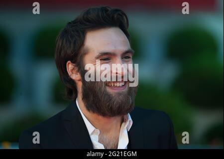 Malaga, Espagne. 07e juin 2021. L'acteur espagnol Ricardo Gomez sur le tapis rouge à l'intérieur de l'hôtel Miramar. La nouvelle édition du 24e Festival du film espagnol de Malaga, grand événement cinématographique en Espagne, présente les films candidats à gagner le prix "Biznaga de Oro", suivant toutes les mesures pour empêcher la propagation du coronavirus et pour garantir un événement sûr. Le festival aura lieu du 3 au 13 juin. (Photo de Jesus Merida/SOPA Images/Sipa USA) Credit: SIPA USA/Alay Live News Banque D'Images