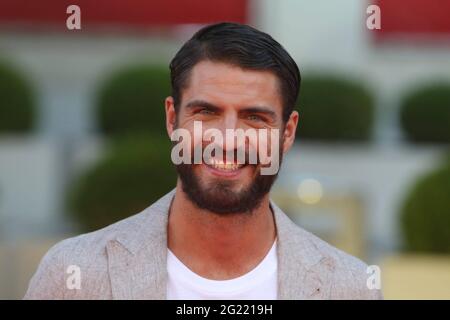 Malaga, Espagne. 08 juin 2021. 7 juin 2021 (Malaga) l'acteur Maxi Iglesias au photocall lundi 24e édition du Festival du film espagnol de Malaga crédit: CORDONE PRESSE/Alay Live News Banque D'Images