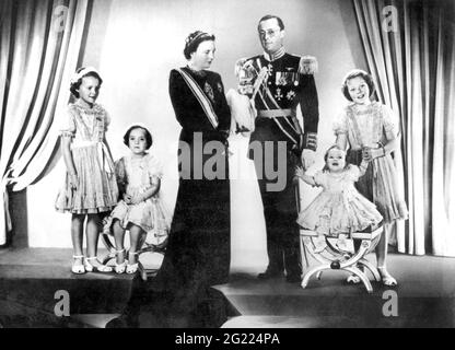 Bernhard, 29.6.1911 - 1.12.2004, Prince des pays-Bas 7.1.1937 - 20.3.2004, INFO-AUTORISATION-DROITS-SUPPLÉMENTAIRES-NON-DISPONIBLE Banque D'Images