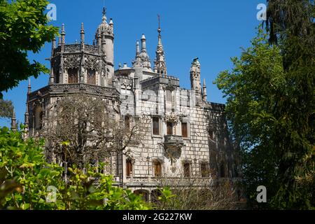 Palais de Regaleira Quinta da Regaleira Banque D'Images