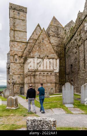 Rock of Cashel, Cashel, Comté de Tipperary, Irlande. Banque D'Images