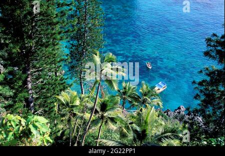 FRANCE. NOUVELLE-CALÉDONIE, ARCHIPEL DE LA LOYAUTÉ, ÎLE DE LIFOU. Banque D'Images